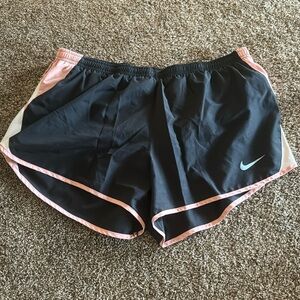 a pair of Nike athletic shorts